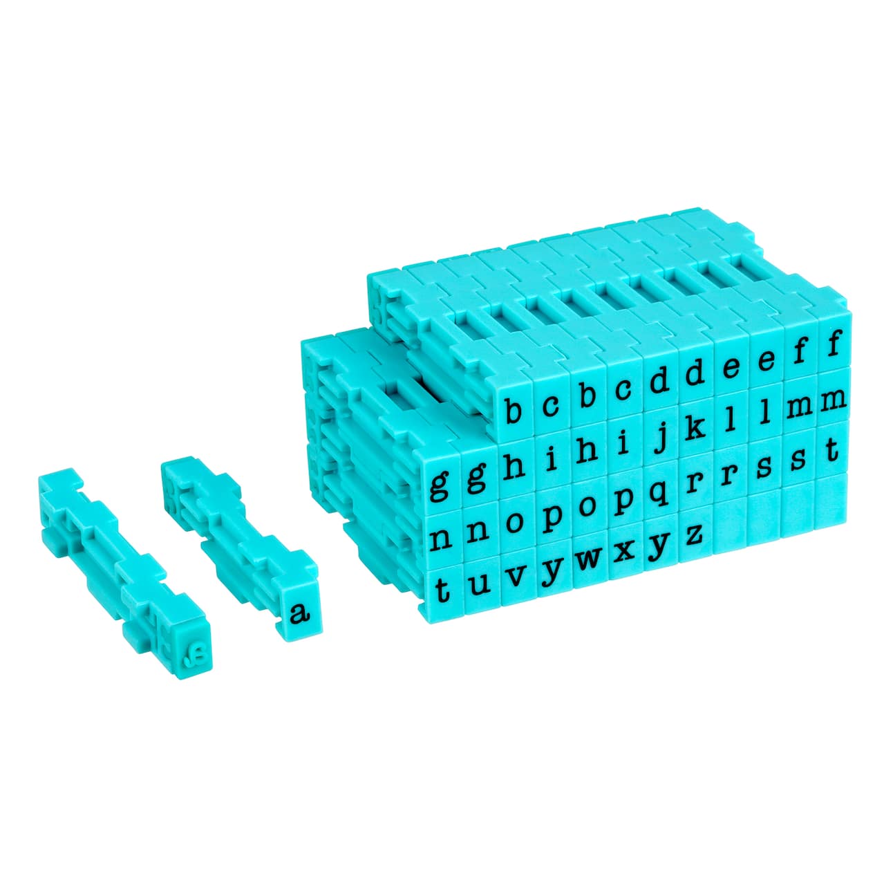 6 Pack: Clickable Lowercase Stamp Set by Recollections®